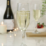 Personalised Decorative Wedding Mother of the Groom Glass Flute - Champagne Flutes at Gift Moments