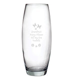 Personalised Butterflies and Flowers Bullet Vase - Vases at Gift Moments