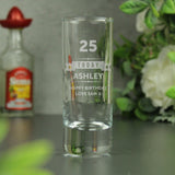 Personalised Birthday Star Shot Glass - Shot Glasses at Gift Moments