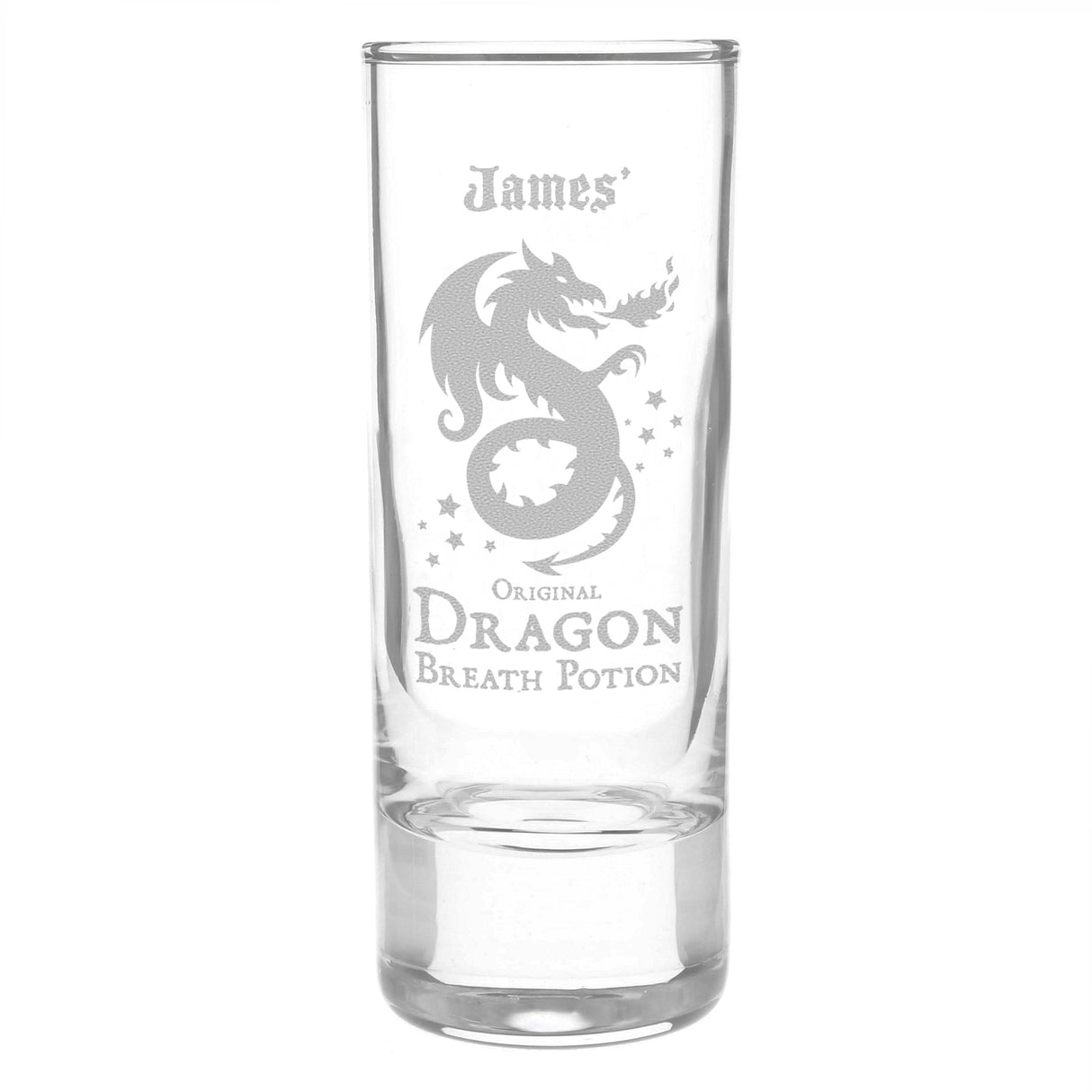 Personalised Dragon Breath Potion Shot Glass - Shot Glasses at Gift Moments