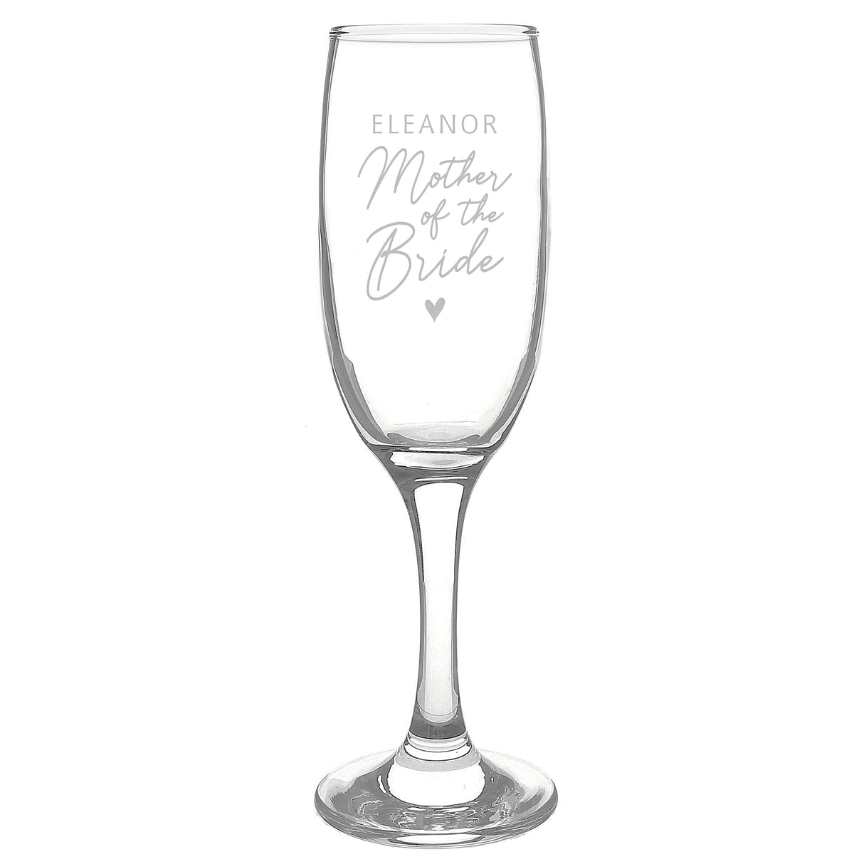 Personalised Mother of the Bride Flute Glass - Champagne Flutes at Gift Moments