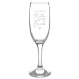 Personalised Mother of the Bride Flute Glass - Champagne Flutes at Gift Moments