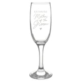 Personalised Mother of the Groom Flute Glass - Champagne Flutes at Gift Moments