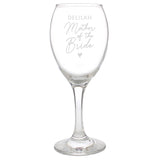 Personalised Mother of the Bride Wine Glass - Wine Glasses at Gift Moments