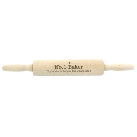 Personalised Baker Rolling Pin - Rolling Pins at Gift Moments