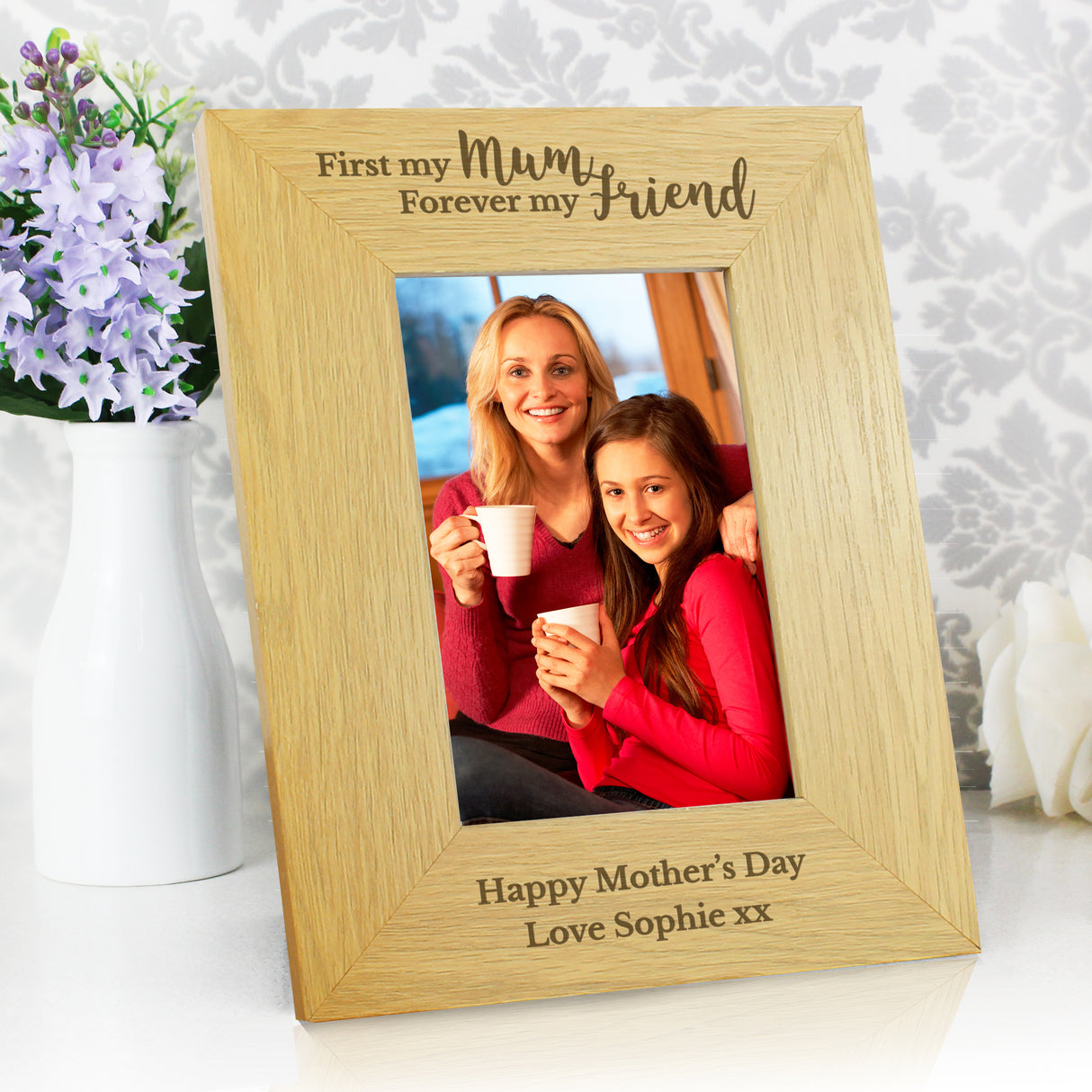 Personalised Mum Photo Frame 4x6: 1 - Photo Frames By Gift Moments