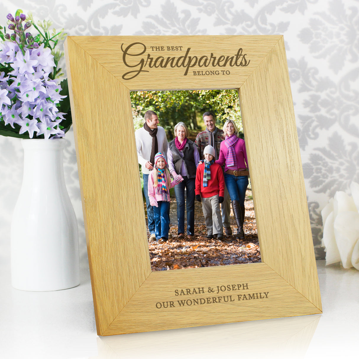 Personalised Best Grandparents Photo Frame 6x4: 1 - Photo Frames By Gift Moments