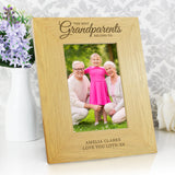 Personalised Best Grandparents Photo Frame 6x4: 6 - Photo Frames By Gift Moments