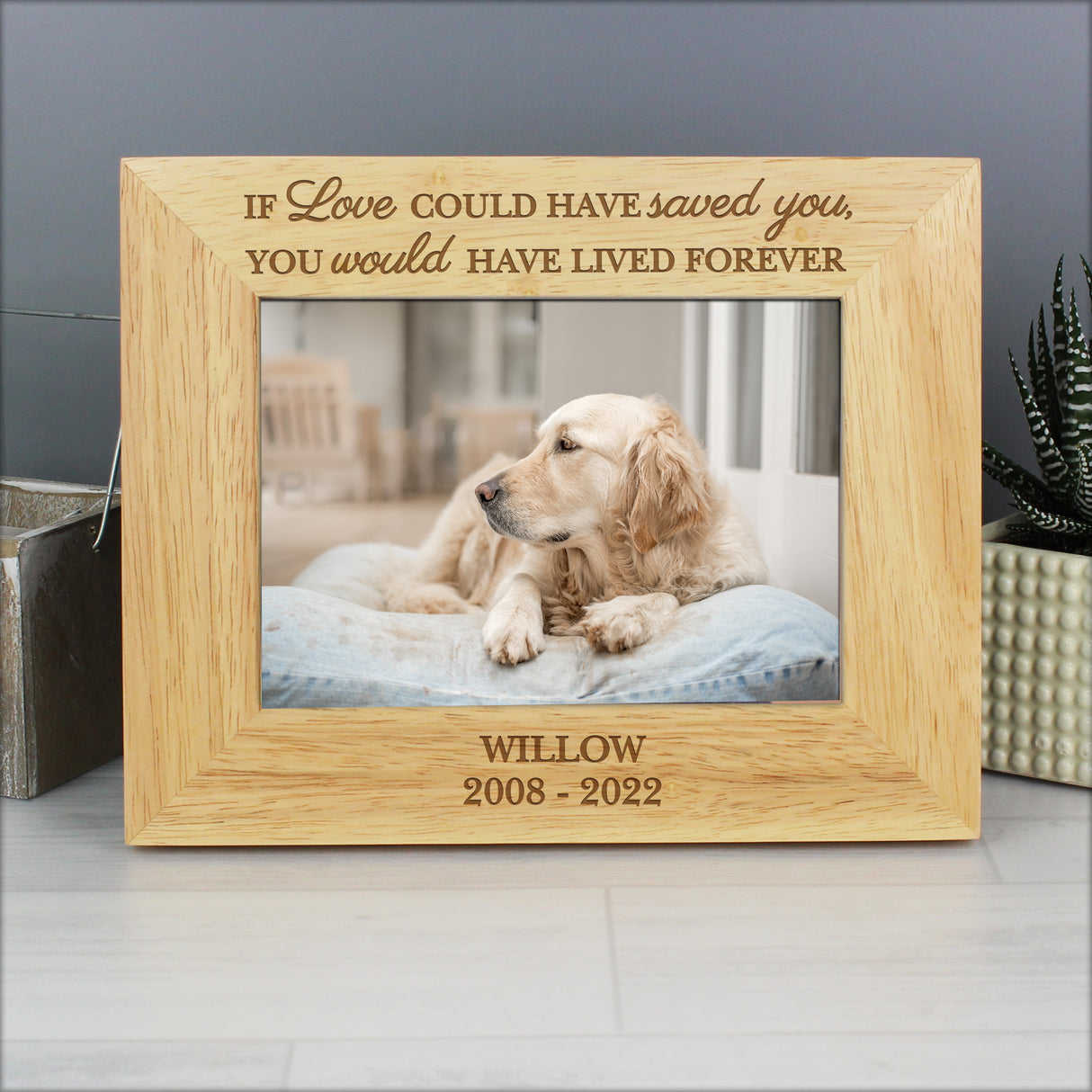 Personalised Pet Memorial 6x4 Photo Frame Default Title - Photo Frames at Gift Moments