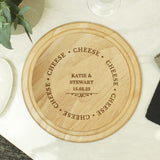 Personalised Cheese Round Chopping Board: 2 - Cheese Boards By Gift Moments