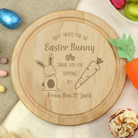 Personalised Easter Bunny Treat Board - Chopping Boards at Gift Moments