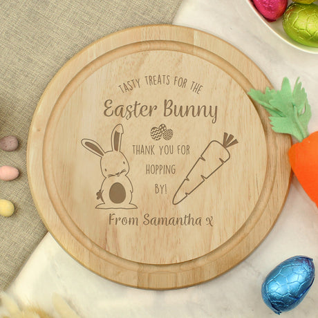 Personalised Easter Bunny Treat Board - Chopping Boards at Gift Moments