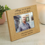 Personalised Memorial Photo Frame 6x4: 4 - Photo Frames By Gift Moments