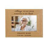 Personalised Memorial Photo Frame 6x4: 5 - Photo Frames By Gift Moments