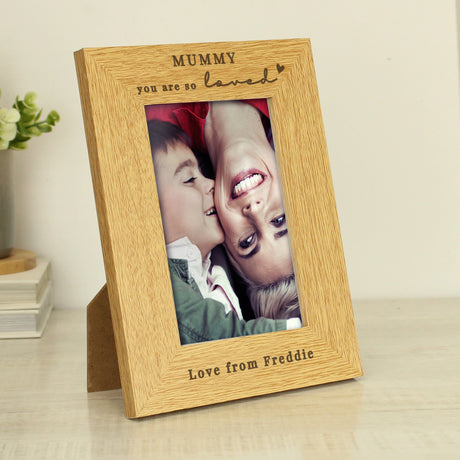 Personalised You Are So Loved 6x4 Photo Frame: 2 - Photo Frames By Gift Moments