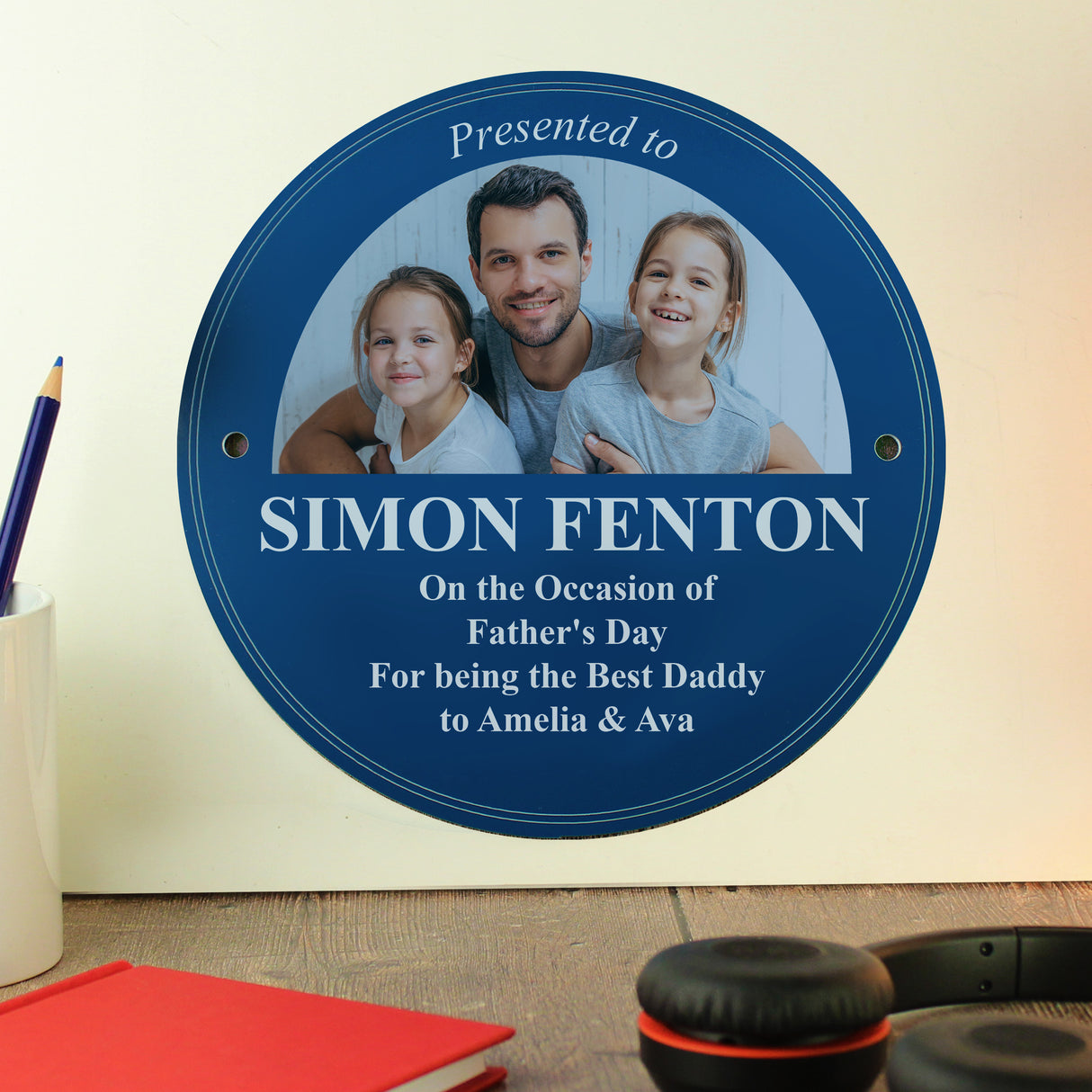 Personalised Photo Upload Heritage Plaque Default Title - Signs & Plaques at Gift Moments