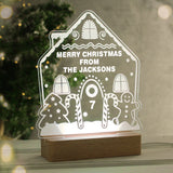 Personalised Gingerbread House LED Light - LED Lighting at Gift Moments