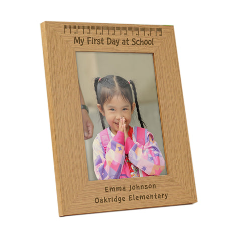 Personalised First Day at School Photo Frame: 4 - Photo Frames By Gift Moments