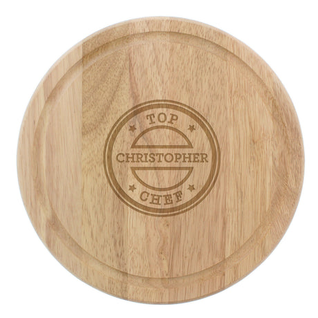 Personalised Top Chef Chopping Board - Chopping Boards at Gift Moments