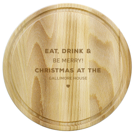 Personalised Round Chopping Board - Chopping Boards at Gift Moments