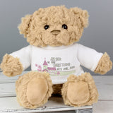 Personalised Pink Church Teddy Bear - Teddy Bears & Soft Toys at Gift Moments