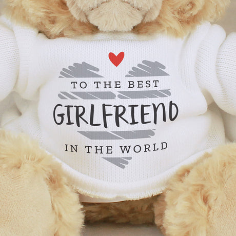 Personalised Scribble Heart Teddy Bear - Teddy Bears & Soft Toys at Gift Moments