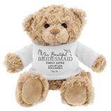 Personalised Geometric Leaf Teddy Bear - Teddy Bears & Soft Toys at Gift Moments