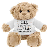 Personalised To the Moon and Back Teddy Bear - Teddy Bears & Soft Toys at Gift Moments