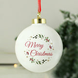 Personalised Merry Christmas Bauble - Christmas Baubles at Gift Moments