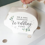 Personalised Wedding Piggy Bank - Money Boxes at Gift Moments