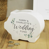 Personalised Wedding Piggy Bank - Money Boxes at Gift Moments