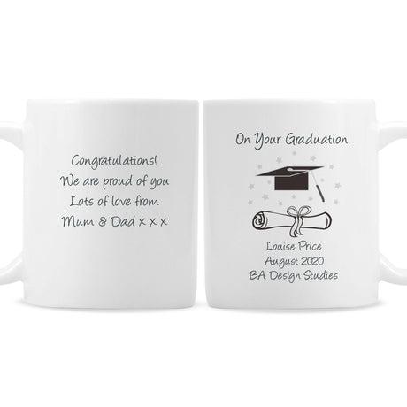 Personalised Graduation Mug - Mugs at Gift Moments