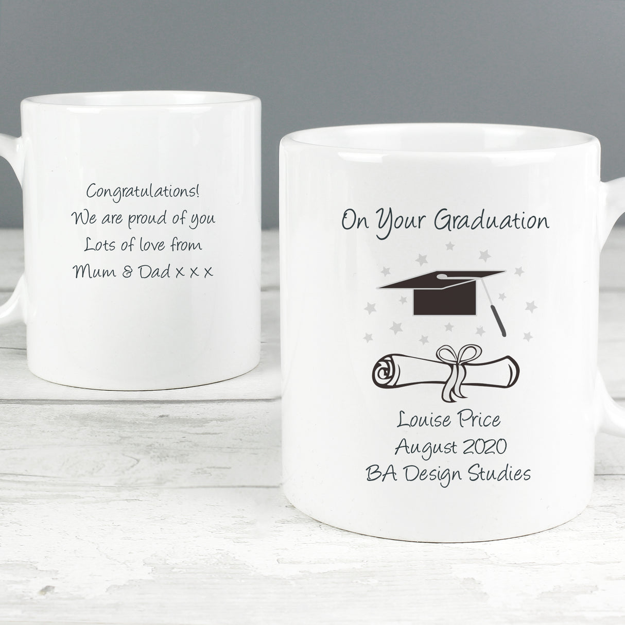 Personalised Graduation Mug - Mugs at Gift Moments