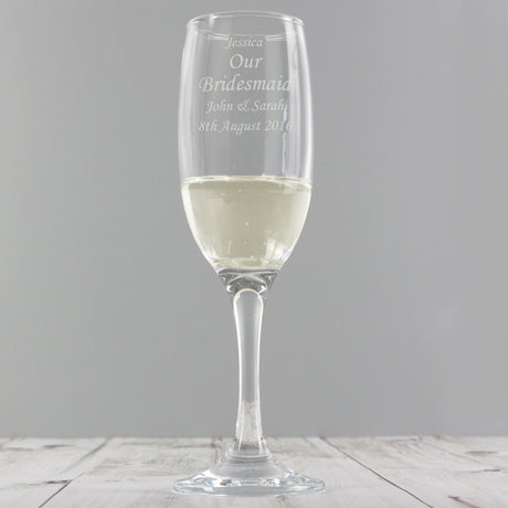 Personalised Message Flute - Champagne Flutes at Gift Moments