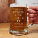 Personalised Father of the Bride Tankard: 2 - Tankards By Gift Moments