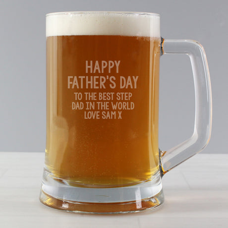 Personalised Free Text Pint Stern Tankard - Tankards at Gift Moments