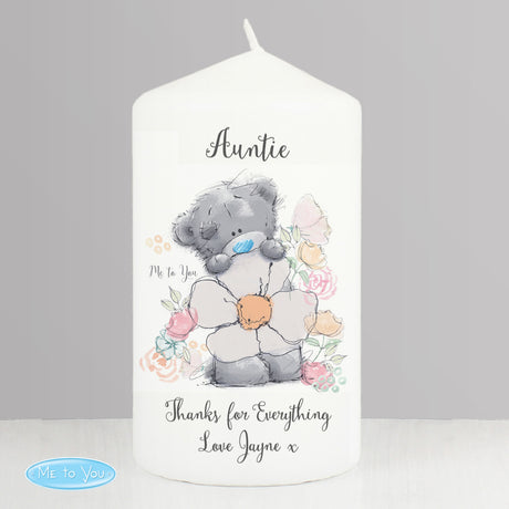 Personalised Me to You Floral Candle: 4 - Candles