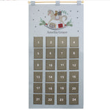 Personalised Rocking Horse Advent Calendar in Silver Grey - Advent Calendars at Gift Moments