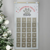 Personalised Pet Advent Calendar In Silver Grey - Advent Calendars at Gift Moments