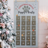 Personalised Pet Advent Calendar In Silver Grey - Advent Calendars at Gift Moments