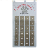 Personalised Pet Advent Calendar In Silver Grey - Advent Calendars at Gift Moments