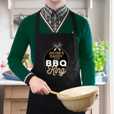 Personalised BBQ King Black Apron - Aprons at Gift Moments