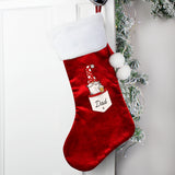 Personalised Gonk Family Red Christmas Stockings - Christmas Stockings at Gift Moments