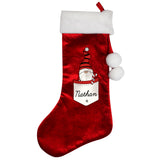 Personalised Gonk Family Red Christmas Stockings - Christmas Stockings at Gift Moments