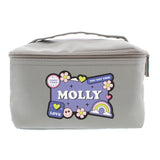 Personalised Good Vibes Grey Toiletry Bag - Toiletry & Makeup Bags at Gift Moments