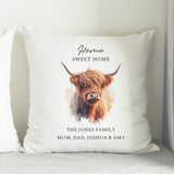 Personalised Highland Cow Cushion - Cushions at Gift Moments