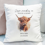 Personalised Highland Cow Cushion - Cushions at Gift Moments