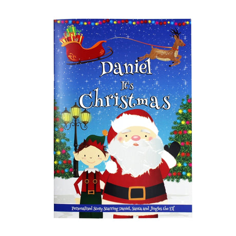 Personalised Boys "It's Christmas" Story Book - Books at Gift Moments