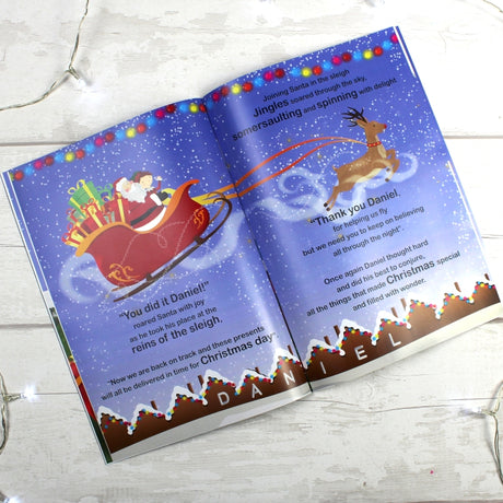 Personalised Boys "It's Christmas" Story Book - Books at Gift Moments