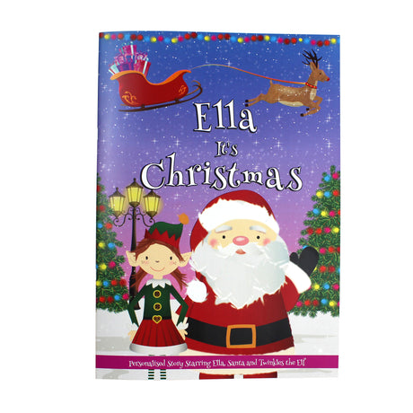 Personalised Girls ""It's Christmas"" Story Book - Books at Gift Moments